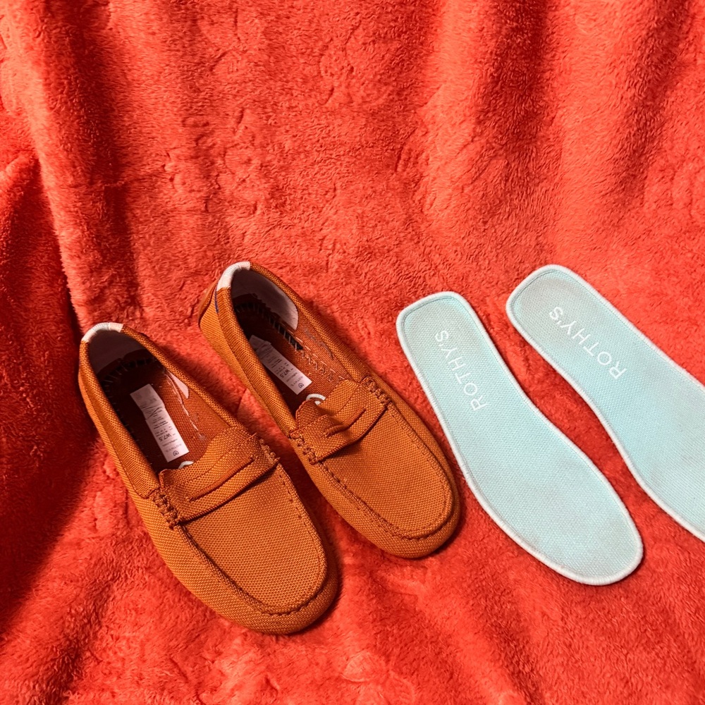 Rothy's The Driver Loafer Cognac